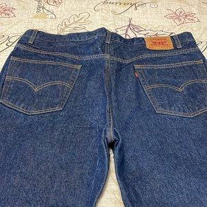 Levi's 517 Straight Leg Jeans Size 44 x 30 Bootcut Relaxed Big